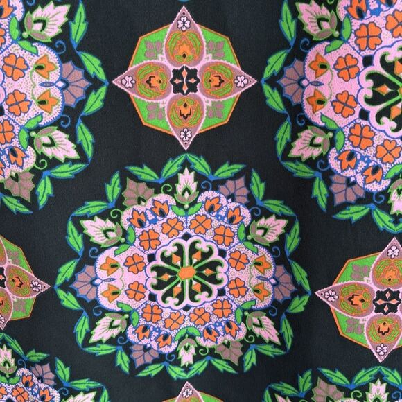 J Crew Women’s Geometric Medallion Print Short Sleeve Gallery Shift Dress Size 6 - Picture 4 of 10